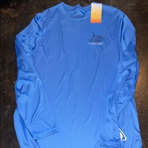 Oceanic Blue Men's Rash Guard by [Brand]